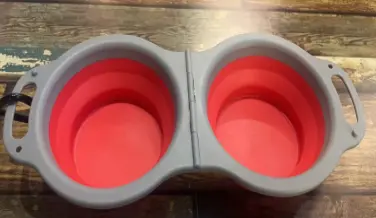 Dispensador Plato Portátil Doble